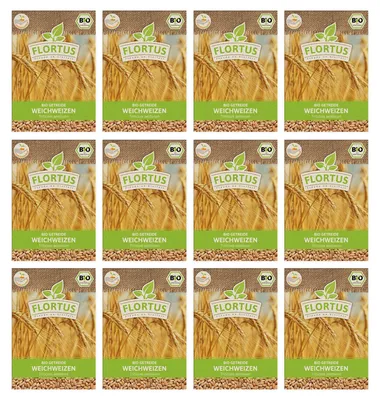 Produktbild von Weichweizen | Getreidesamen von FLORTUS, Menge:900 g