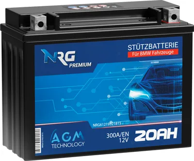 Produktbild von NRG Stützbatterie 20Ah 12V 61219321815 BMW I3 300A/EN