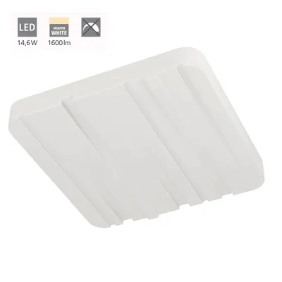 Image de Eglo 900611 FERENTINO LED Plafonnier 14,6W 330x330mm Blanc blanc chaud