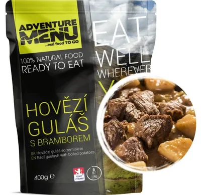 Obrázok produktu pre Adventure Menu | Hovädzí Guľáš MRE