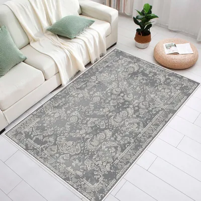 Produktbild von Conceptum Hypnose, Eexfab797 - Dark Grey, Teppich (180 x 350), 100% BAUMWOLLE, Dunkelgrau, 180 x 350 cm