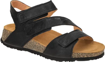 Produktbild von Think KOAK Damen Sandalette - Riemchen Sandalen schwarz Freizeit NEU
