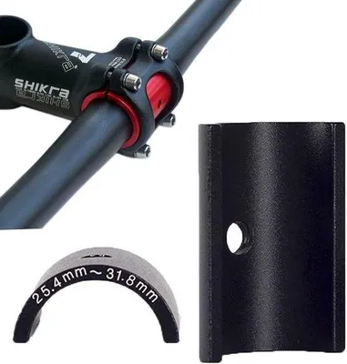 Produktbild von Lenkerklemmung 25,4 mm auf 31,8 mm – Fahrradlenkerklemmung und Adapter