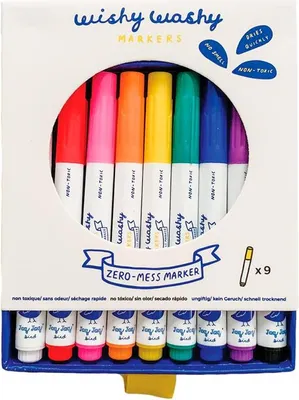Immagine prodotto di Pastelli colorati Wishy Washy 9 pz.