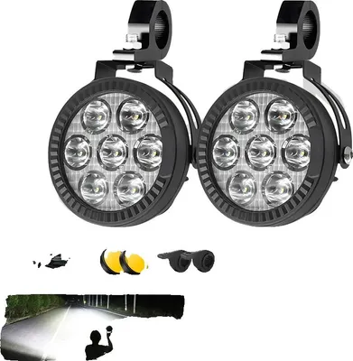 Produktbild von LED-Arbeitslicht, Spotstrahl, IP68-Schutz, D043 und Halterungen