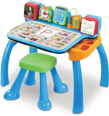 Image de Bureau Interactif Musical VTECH MagiBureau 6 en 1, Multicolore, 3-7 Ans, Educatif