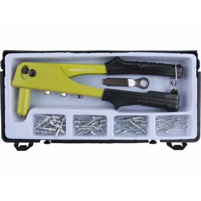 Obrázok produktu pre EXTOL CRAFT 7532 Nitovacie kliešte + sada 60 nitov