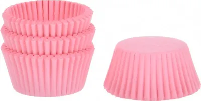 Image de Paniers à muffins rose 75pcs 5x3,2cm