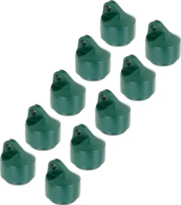 Immagine prodotto di Alberts 855321 Tappo per puntone, plastica, verde, per tubo Ø 38 mm, set da 10