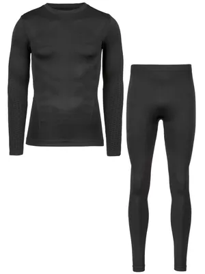 Produktbild von WHISTLER Funktionswäsche-Set Pree mit Langarmshirt und Tights 1001 Black S/M