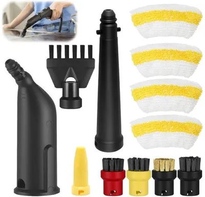 Obrázek produktu pro Ocelové kartáče, nylon, sada příslušenství, sada 12 kusů