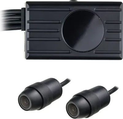 Obrázek produktu pro Duální Full HD kamerový systém D2P-WiFi do auta či motocyklu - 2 kamery, LCD monitor