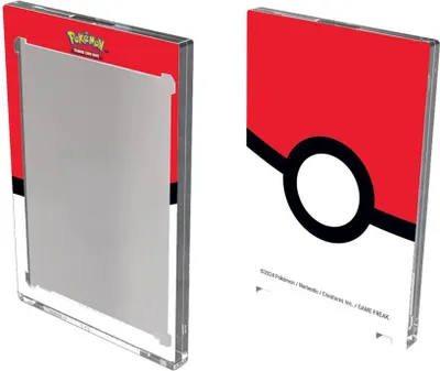 Produktbild von Ultra Pro - One Touch Edge - Printed Magnetic Card Holder 35PT (Pokeball)