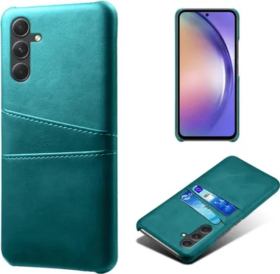 Produktbild von Samsung Galaxy A55 Hülle - Coverup Kartenfach Back Cover - Grün