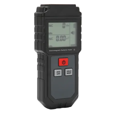 Zdjęcie produktu dla Tester promieniowania elektromagnetycznego 1V/M-1999V/M Miernik pola elektromagnetycznego LCD z alarmem dźwiękowo-świetlnym do urządzeń gospodarstwa domowego