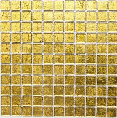 Produktbild von Mosaik Rückwand Transluzent Glasmosaik Crystal gold Struktur MOS120-0742_f