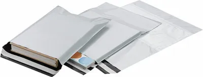 Produktbild von 100x Folienversandtaschen COEX Adhäsionsverschluss aus rLDPE 165x220+40mm C5