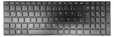 Immagine prodotto di Tastiera TEDESCA Tastiera nera compatibile con LENOVO IdeaPad 110-17ACL (80UM0024RK)