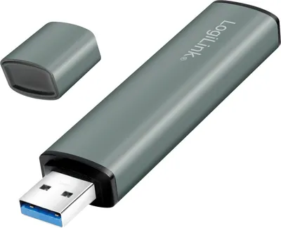 Obrázek produktu pro LogiLink Cardreader USB 3.2 Hub 2 porty šedý