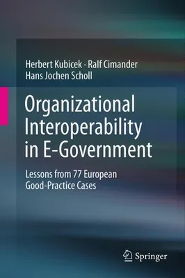 Obrázek produktu pro Organizational Interoperability in E-Government