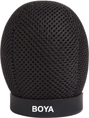 Immagine prodotto di Boya BY-T50, supporto antivento in schiuma da 50 mm per microfoni con diametro di 1,9-2,3 cm, colore nero