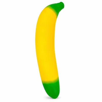 Produktbild von Sensorisches Bananen Squishy 45 cm, weiches Stressabbau Spielzeug, TPR Knautschspielzeug für Kinder, Erwachsene und Entspannung