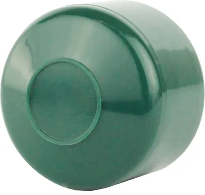 Produktbild von Zaunpfahlkappen Rohrkappen Rundstopfen Pfostenkappen Abdeckkappen Zaunkappen 40 mm grün (RAL 6005) 1 Stück