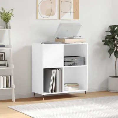 Produktbild von "im Angebot" Plattenschrank Weiß 84,5x38x89 cm Holzwerkstoff - CD- & DVD-Regale CC22718
