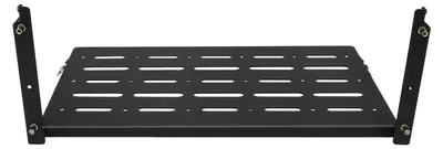 Produktbild von Klappbare Heckklapptisch, langlebiger Edelstahl, 75 lbs Tragfähigkeit, schwarz
