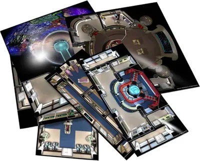 Obrázok produktu pre Star Trek RPG Next Generation Starfleet Deck Tiles - Príslušenstvo pre stolové RPG - ENG Edition