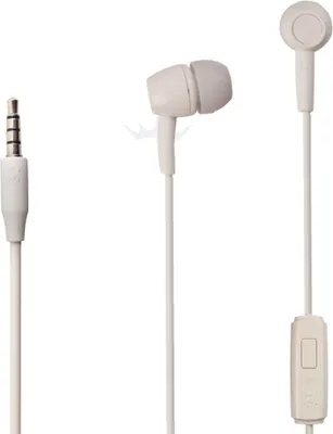 Produktbild von Original LG Headset für V40 ThinQ / V30 / Nexus 5X SGEY0007612 in Weiss InEar In-Ear Kopfhörer Ohrhörer Head-Set 3,5mm Stecker Stereo Sound + gratis Emiro® Bildschirm Reinigungspad