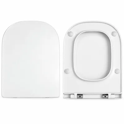 Produktbild von Ramm Toilettensitz passend Grohe Euro Keramik weiß, Softclose