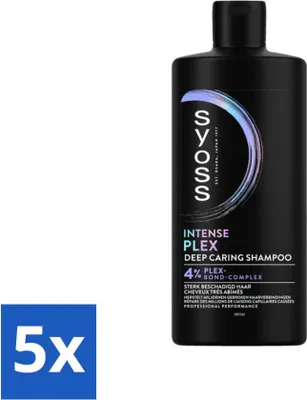 Produktbild von SYOSS - Plex - Shampoo - Langanhaltendes Styling - 440ml - Vorteilspack - 5 Stücke
