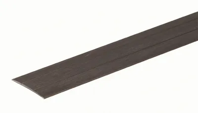 Produktbild von Alberts Übergangsprofil | selbstklebend | Aluminium, edelstahlfarbig eloxiert | 900 x 38 mm