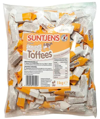 Produktbild von Suntjens Sahne Toffees 1kg