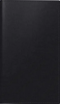 Produktbild von 2027 BRUNNEN Faltkalender 9x15cm sw 2S/1M SOFT