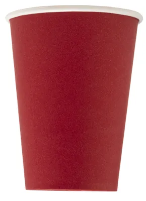Produktbild von PROnappe Papp-Trinkbecher rot 0,2 l 15 Stück