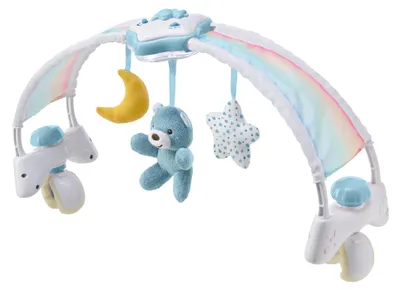 Immagine prodotto di Pannello per lettino Ranbow azzurro