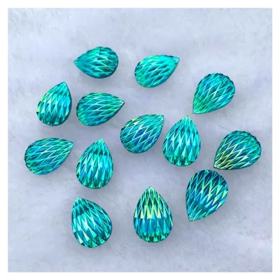 Produktbild von 120/240 Stück 10 * 14 mm Wassertropfen Strass Flatback für Bastelarbeiten und Hochzeiten