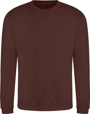 Produktbild von Just Hoods JH030 | Herren Sweatshirt +WRAP  - Farbe: Chocolate Fudge Brownie - Größe: M