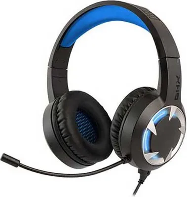 Productafbeelding van NGS GHX-510, Kabel, Gaming, Hoofdtelefoon met microfoon, Zwart, Blauw