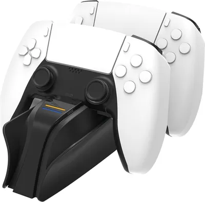 Image de Snakebyte TWIN:CHARGE 5 (PS5) Joystick Playstation analogique / numérique blanc