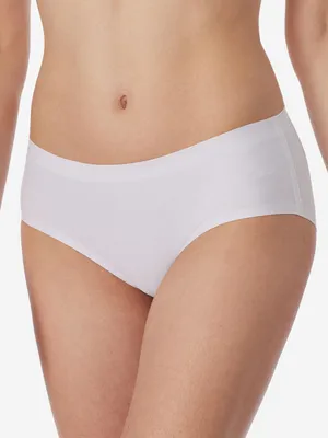 Zdjęcie produktu dla SCHIESSER Damen Panty, Niewidoczna bawełna - Single Jersey, Nahtlos Weiß XL (X-Large)