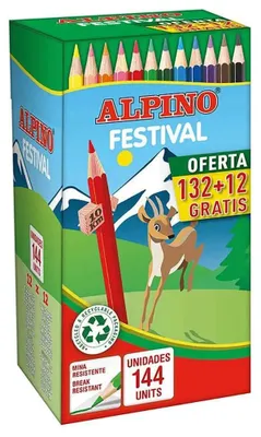 Produktbild von Alpino C0131144, Mehrfarbig, 144 Stück(e)