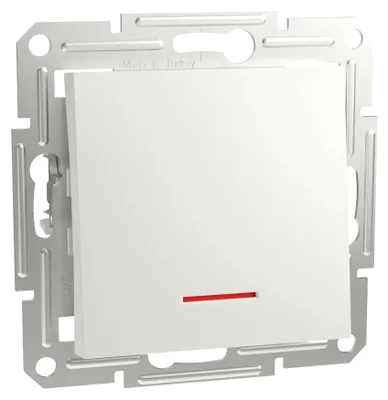Immagine prodotto di Schneider Electric ASFORA pulsante con LED da incasso bianco EPH1670121D