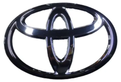 Zdjęcie produktu dla TOYOTA Aygo Chromowany emblemat logo przod  90975-02195 OE