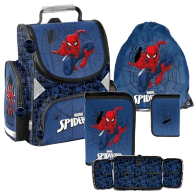 Produktbild von Schulranzen Schulset für Jungen 3-Element Spiderman Spider-man SP25TT Paso