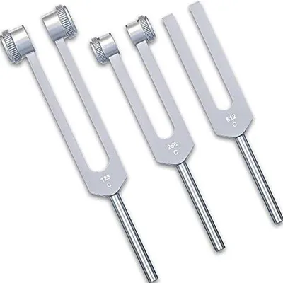 Produktbild von Yoga-Stemvork-Set mit 3 Teilen - Resonanz-Stemvork - Silber