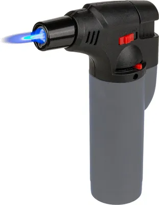 Produktbild von Flambierbrenner Flambierer Gasbrenner Kochzubehör Küchenprofi Lötlampe Grau