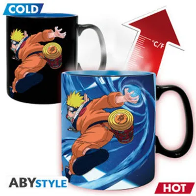 Produktbild von NARUTO - Mug Heat Change - 460 ml- Naruto & Sasuke - cardboard